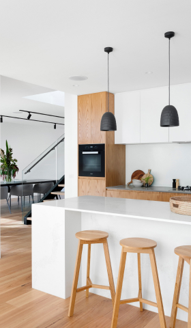 beautiful furniture in beautiful apartment